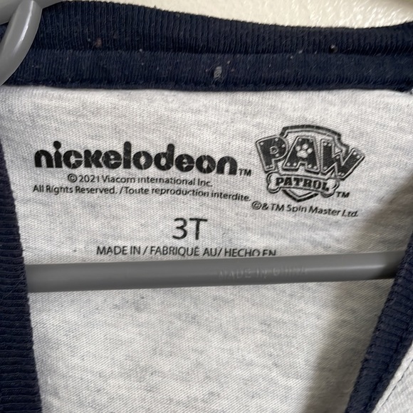 Toddler boy paw patrol t shirt - Picture 3 of 3